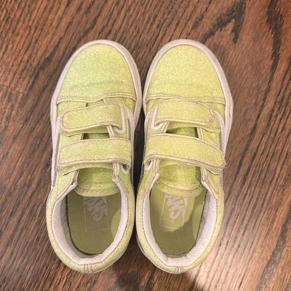 Lime green Old Skool Vans - Picture 2 of 4